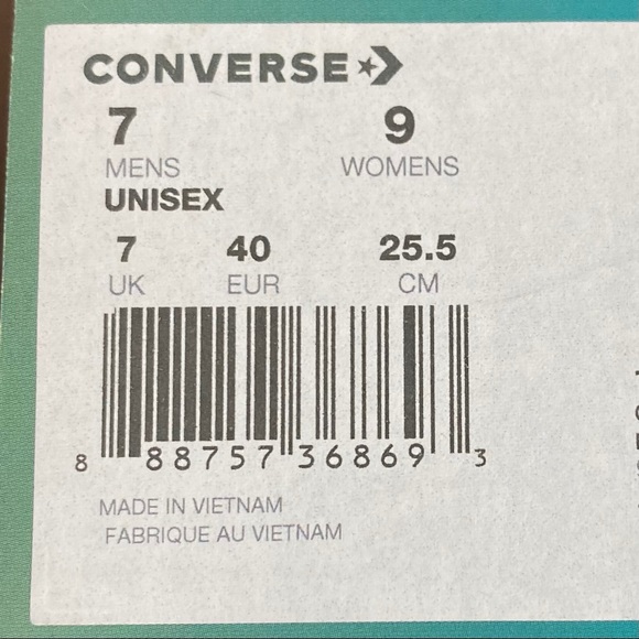 NWT Converse Chuck 70 OX Women’s Shoes - Picture 10 of 10